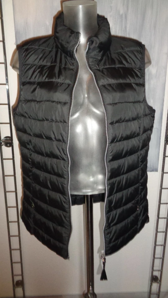 s.Oliver Weste Steppweste schwarz Größe 40