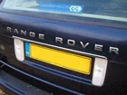 Chrome Rear Trunk Tailgate Boot Grab Trim Cover For Range Rover L322 2002-2012 - Picture 4 of 4