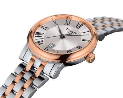 Tissot Carson Premium Lady Quartz Silver Dial Ladies Watch T122.210.36.033.00 Tissot Carson Automatic Silver Dial Ladies Watch T122.207.36  main image 4