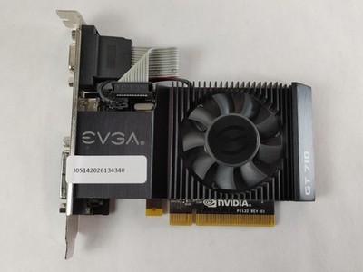 EVGA Nvidia GeForce GT 710 2 GB DDR3 PCI Express x8 Desktop Video Card