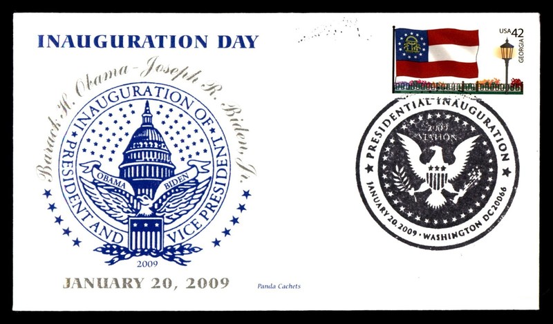 Mayfairstamps US 2009 Inauguration Day Presidential Seal Obama Biden Cover cca_1