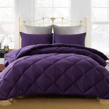 Lightweight California King Comforter Set with 2 Pillow Sham - 3 Pieces Set - Qu