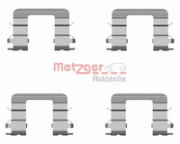 Metzger ZubehöRsatz Scheibenbremsbelag FüR KIA Picanto SA 1.1 1.0 BA