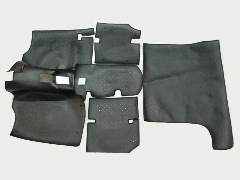 Jeu De Panneaux De Porte Noirs Sur Mesure FittiSuzuki Pour Suzuki SJ410 SJ413 - Photo 2/2
