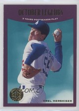 1995 SP Championship Series October Legends Orel Hershiser #108 xz4