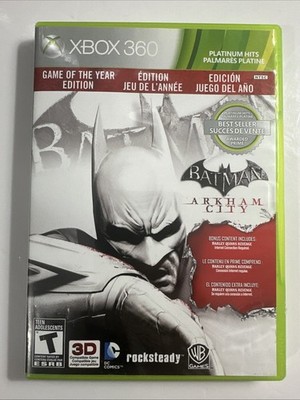 Batman: Arkham City - Game Of The Year Edition (Microsoft Xbox 360) Complete CIB