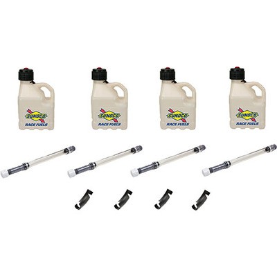 Sunoco Race Jugs R3100CL-MSM-BOD, Kit Utility Jug 3 gal 9.5 x 9.5 x 18 in Tall S
