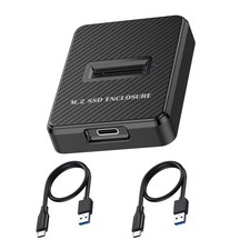 M.2 to USB Docking Station NVMe to USB C Reader Adapter for M Key B M Key SSD