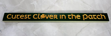 Handmade Cutest Clover in the Patch Wood Sign Irish Decor