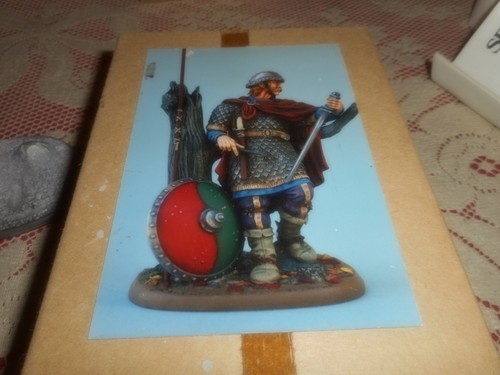 SERIES 77 SPECIAL EDITION CAROLINGIAN SCOLA HEAVY CALVARY METAL FIGURE KIT AS IS