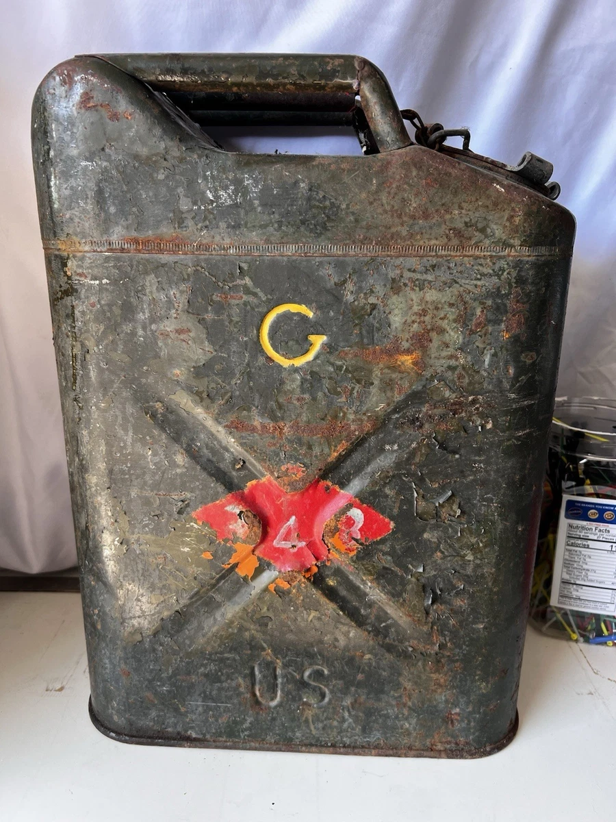 vintage military gas cans products for sale | eBay