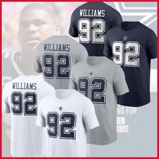 HOT! Quinnen Williams #92 Dallas Cowboys 2025 Player Name & Number Trading S-5XL
