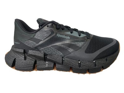 Reebok Women Running Sneaker 100206601 FloatZig 1 Black Grey Gum Size 10 M