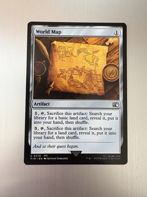 World Map - 270 - Magic: Final Fantasy MTG - Common - Regular - FFI | eBay