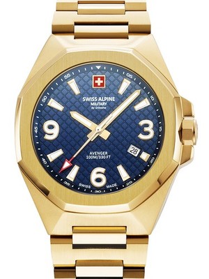 Swiss Alpine Military 7005.1115 Typhoon Herrenuhr 42mm 10ATM