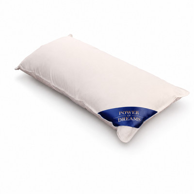 3-Kammer-Kissen 40x80 cm 750g Gänsedaunen Federn, Kopfkissen mittel Härte&Höhe