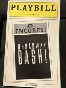 Playbill Encores Broadway Bash! Kristin Chenoweth Donna Murphy  Vanessa Williams