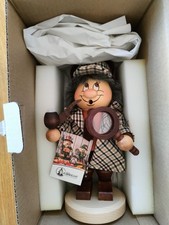 Ulbricht Wichtel Sherlock Holmes Räuchermann Erzgebirge Neu 010870