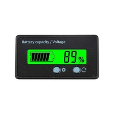 12V 24V 36V 48V Battery Capacity Indicator Golf Cart Voltage Meter with LCD D...