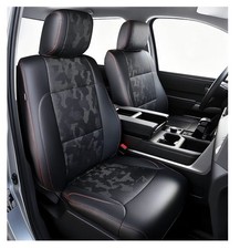 Leather Seat Covers Fit for Toyota Tundra 2026 2025 2024 2023 2022 CrewMax SR...