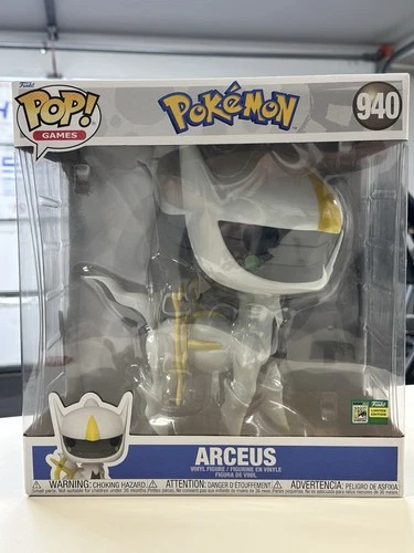 Funko Pop! Pokemon ARCEUS #940 official SDCC 2024 Exclusive  10” Jumbo