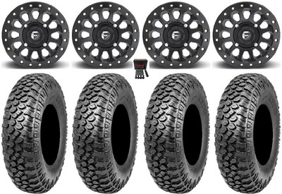Fuel Vector Beadlock 15'' Wheels 33'' RAZR XT Tires Can-Am Defender