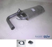Auspuff Endtopf + Anbauteile für Mitsubishi ASX 1.6 Mivec 85/86KW 2WD 2010-