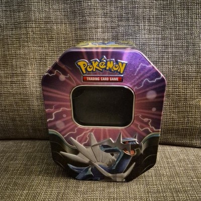 Pokémon Tin Box: Dialga EX Leer Mit Pappinlay / TCG Sammelkartenspiel Xerneas