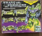 VINTAGE G1 Constructicons Giftset - 1984 Takara Stamp - 1985 Rubsign Variant
