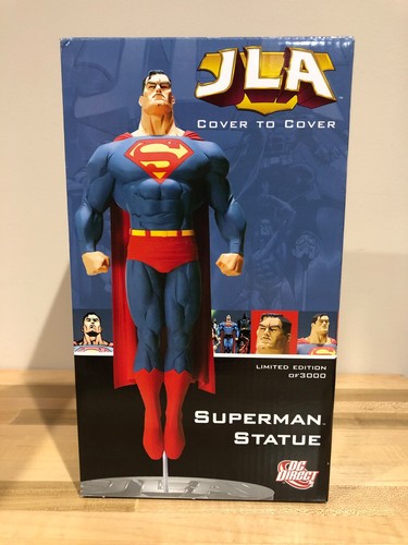 2007 DC DIRECT SUPERMAN JLA COVER TO COVER STATUE 2472/3000 - 第 1/16 張圖片