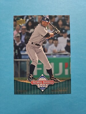 ICHIRO 2008 UPPER DECK NATIONAL BASEBALL CARD DAY # UD12 G2326