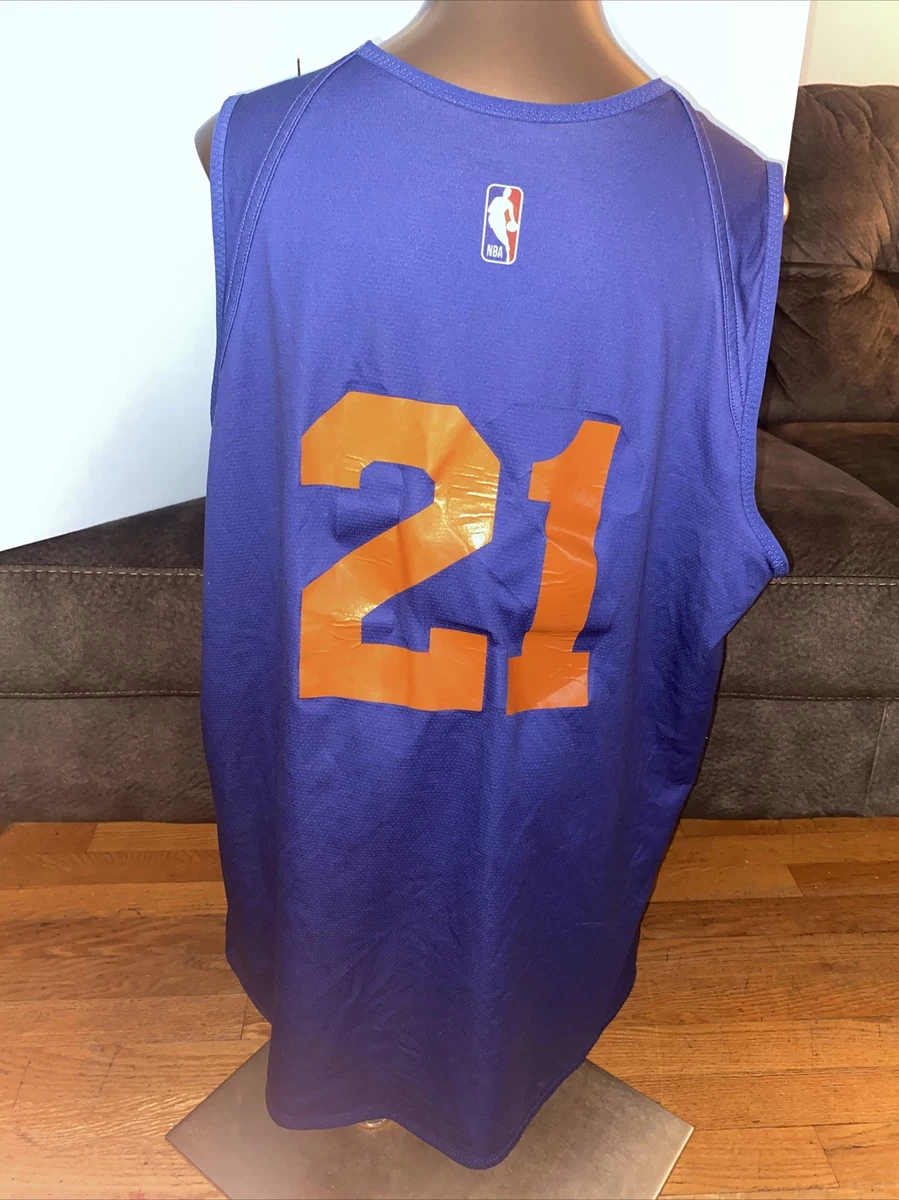 2019 20 N.Y. Knicks Damyean Dotson 21 Team Issued Practice Jersey Holo COA