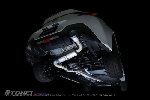 Tomei Expreme Titanium Muffler Kit Type-80 ver.2 for 2021+ GR86/BRZ - ZN8/ZD8 - Picture 3 of 8