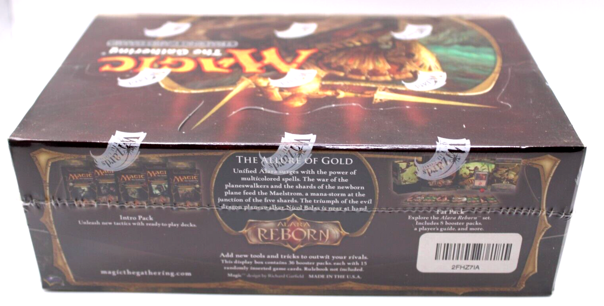 alara reborn booster box MAGIC THE GATHERING ALARA REBORN BOOSTER BOX Brand New *Factory Sealed*