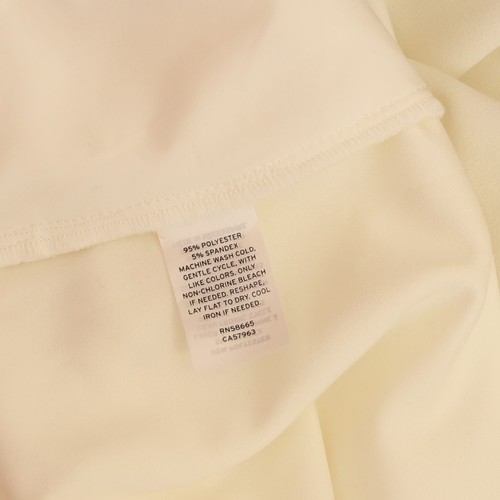 Chelsea28 Off The Shoulder Jumpsuit L Stretch Lined Ivory Cloud NEW Tag $99 B99 - Picture 5 of 6
