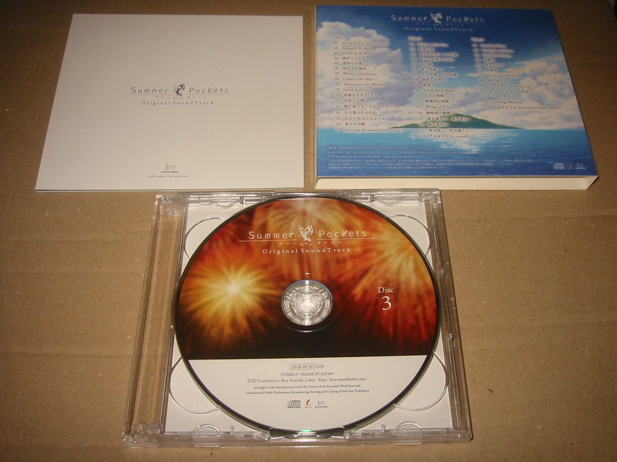Summer Pockets / Key Sounds Label Original SOUNDTRACK,CD | eBay