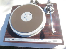 SANSUI XR-Q7  Silent Synchrotor Direct-Drive Turntable XR Q7 PARTS OR REPAIR