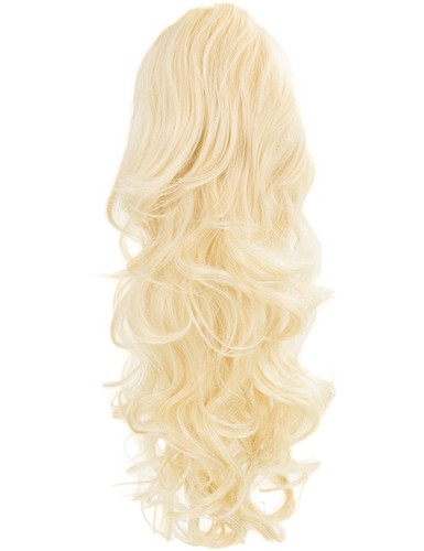 Curly Thick Koko Ponytail Clip comb Hair Extensions Drawstring Like Human Hair - Picture 271 of 300