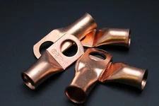 2/0 GAUGE COPPER 1/2 RING 100 PK CRIMP TERMINAL CONNECTOR AWG BATTERY CUR2012