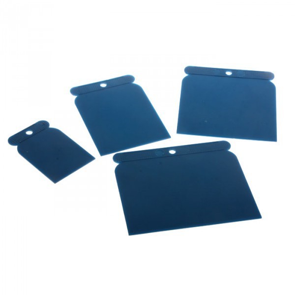 Spachtel Set Plastik flexibel Autolack Spachteln für Lackierer Kunststoff Maler