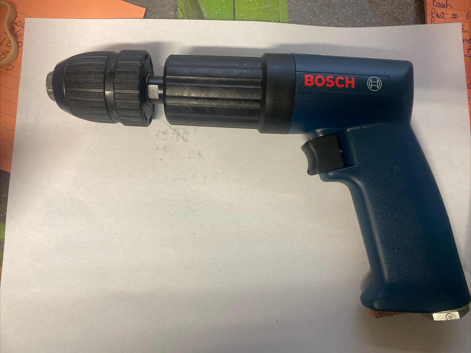 Bosch,Model:7160,Air pistol Grip Pneumatic Drill 3/8"(10mm) 850/min,6.3bar,10DRM