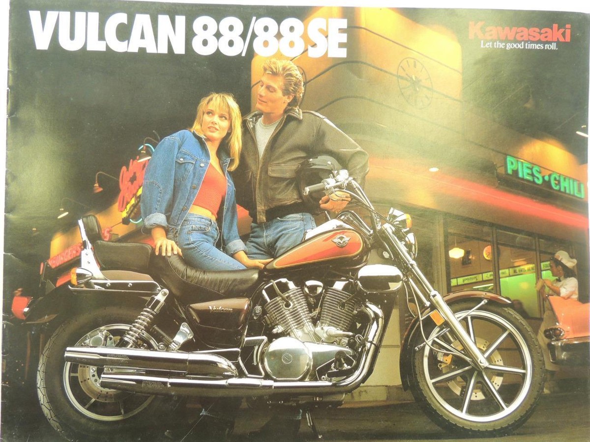 Kawasaki Vulcan 88/88SE Specification Brochure L12704 | eBay