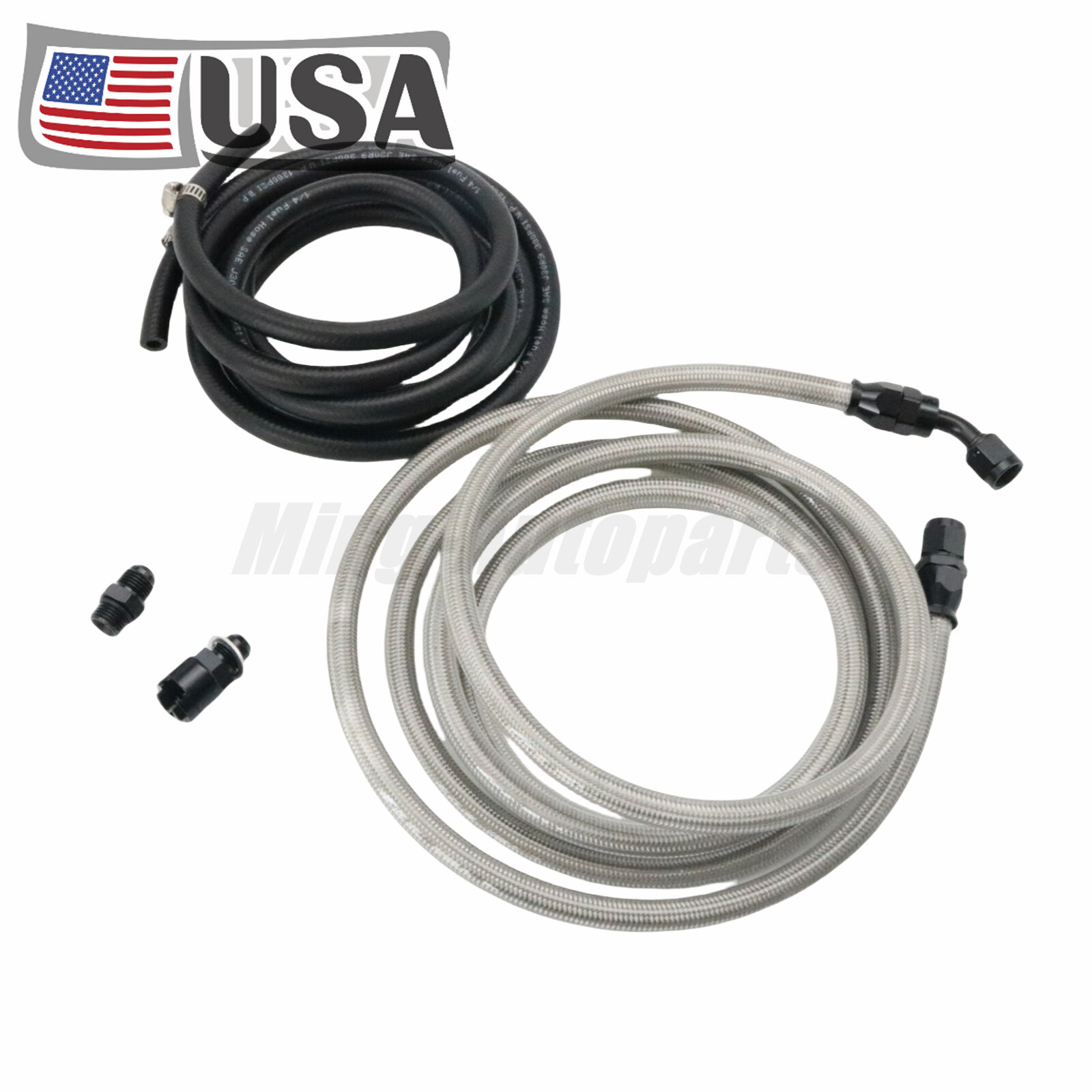 Rubber Return Fuel Feed Line for 1996-00 Honda Civic Sedan Coupe 1.6L Hatchback
