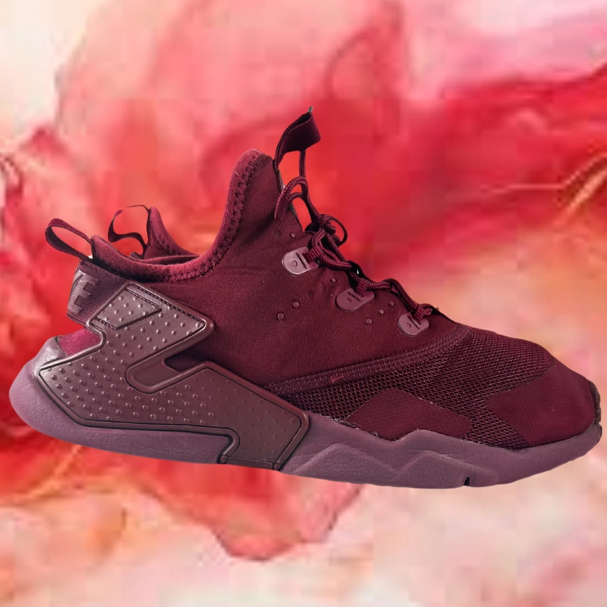 Nike Mens Red Air Huarache Drift AH7334 600 Red Running Sneakers
