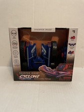 Sharper Image  Cyclone Twister RC Stunt Car for Children Blue Race Twist Spin