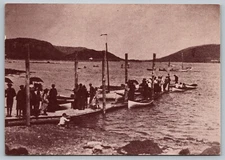 Postcard Claremont Hotel Slip Somers Sound SW Harbor Maine Reproduction 6"x4"