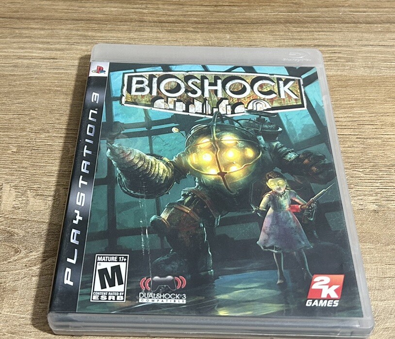 BioShock (Sony PlayStation 3, 2008) Complete Manual Game