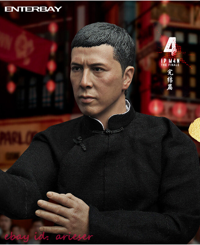 Hot New Enterbay 1/6 Ip Man 4 KungFu Donnie Yen Wax-Level Action