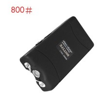 Stun Gun Micro Mini BLACK 800 380 BV Rechargeable LED Flashlight
