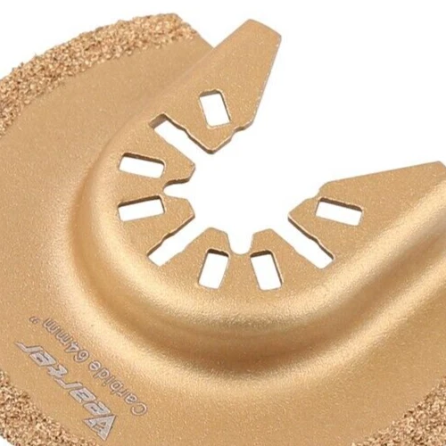 4Pcs Carbide Grit Oscillating Saw Blades for Grout & Tile Removal  